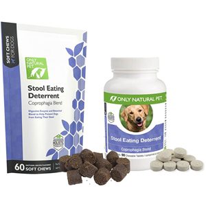 dog eating poop deterrent from Only Natural Pet