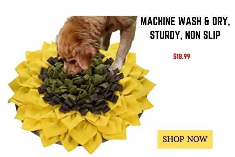 snuffle mat, dog puzzles