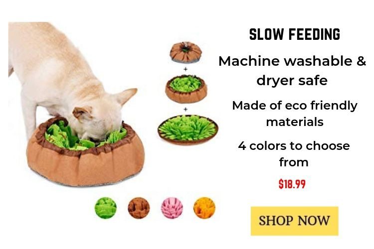 snuffle mat, slow feeder